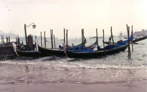 Italy-Venice-Gandolas