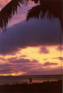 2002 May - Hawaii - Oahu - Pleasure Cove - Sunset